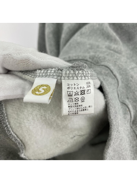 SAPeur ファイヤーロゴスウェットプルパーカー(XL)グレー