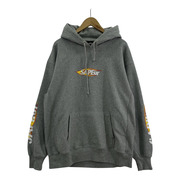 SAPeur ファイヤーロゴスウェットプルパーカー(XL)グレー