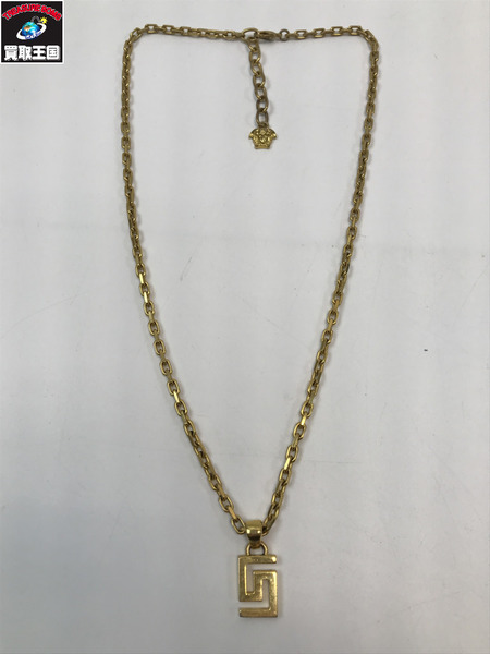 VERSACE ヴェルサーチ ゴールドカラー ネックレス メデューサ