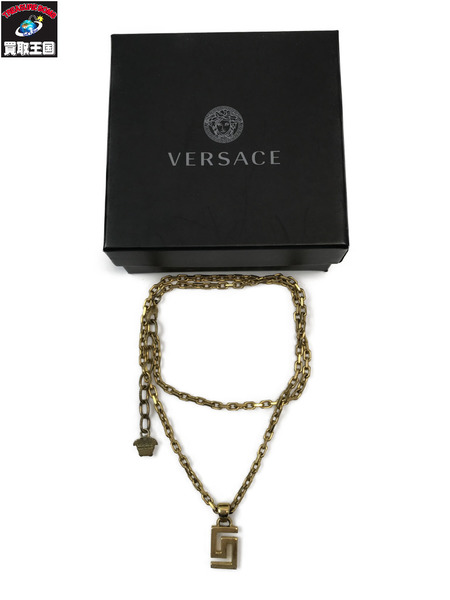 VERSACE ヴェルサーチ ゴールドカラー ネックレス メデューサ