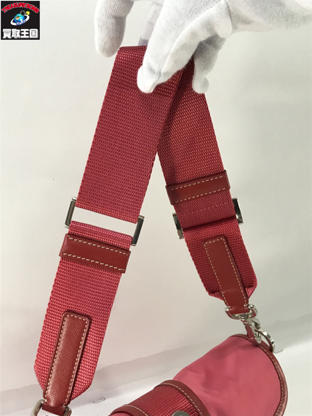 PRADA ショルダーバッグ ナイロン ビタミンカラー