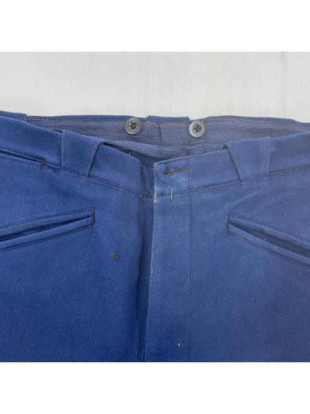 40s~ フランス軍 ウールジョッパーズパンツ ブルー