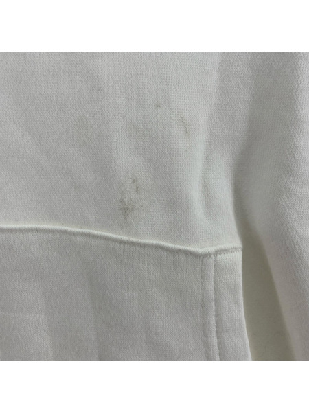 ha l za l ma パーカー 未確認生命体γ/フーディ/M/WHT/日本製