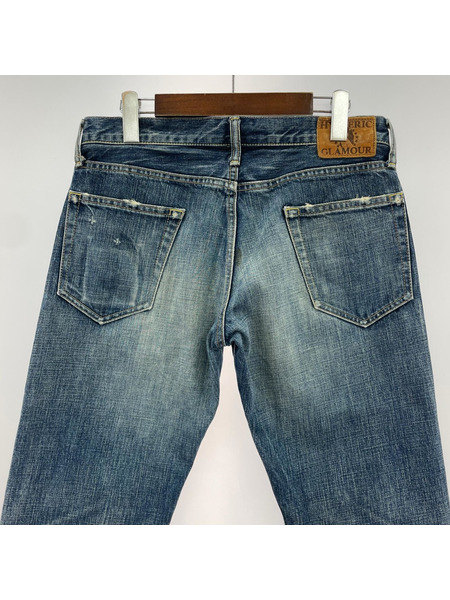 HYSTERIC GLAMOUR デニム・ジーンズ スタッズ 青