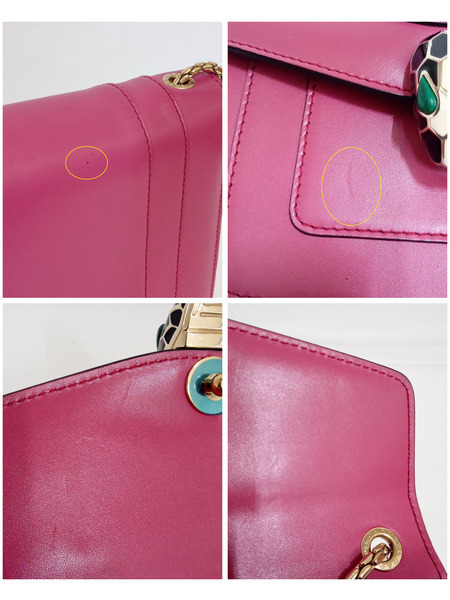 ショルダーバッグ BVLGARI /セルペッティ/チェーンショルダーバッグ