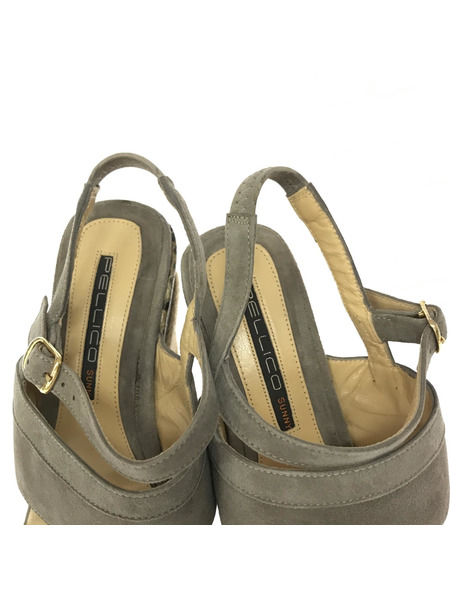 PELLICO パンプス・ヒール ウエッジソールサンダル/36