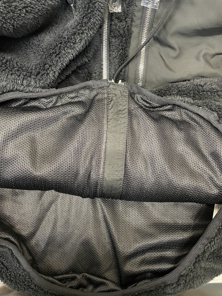 TATRAS MENFI ボアジップパーカー 03 黒