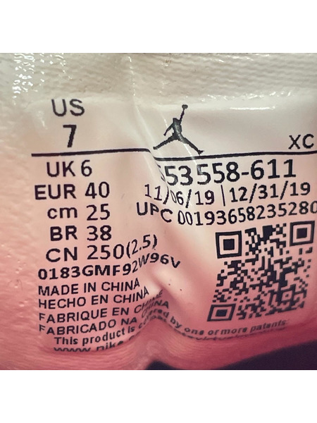 NIKE スニーカー Air Jordan 1 Low (25.0) 553558-611