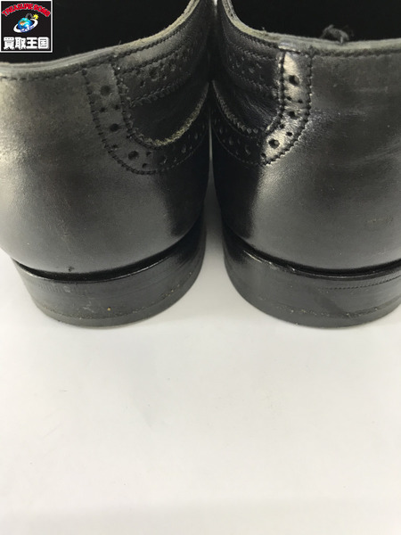 LV ウイングチップ レザーシューズ 黒(6M) ST0151