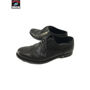 LV ウイングチップ レザーシューズ 黒(6M) ST0151
