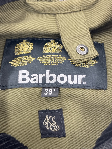 Barbour KAPTAIN SUNSHINE Stand Collar Traveller Coat 38