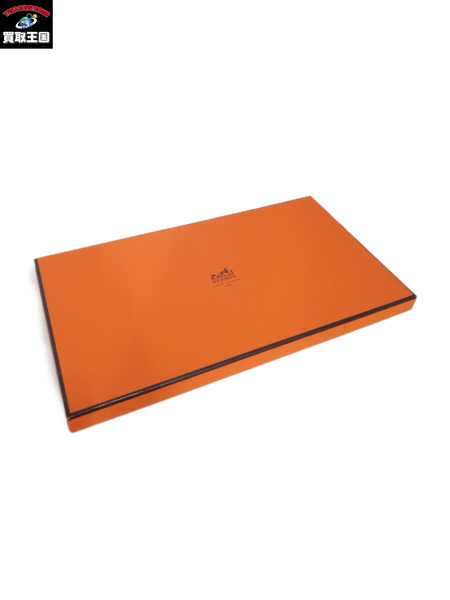 小物 HERMES フランス製 グランアッシュ Hロゴ ストール