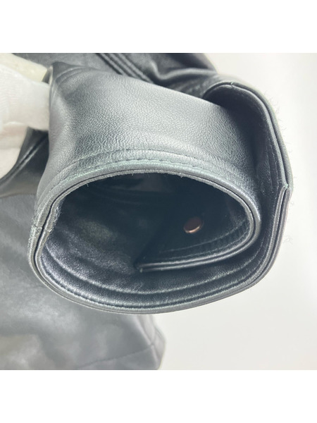schott レザージャケット ラムレザー カバーオール 2XL ブラック