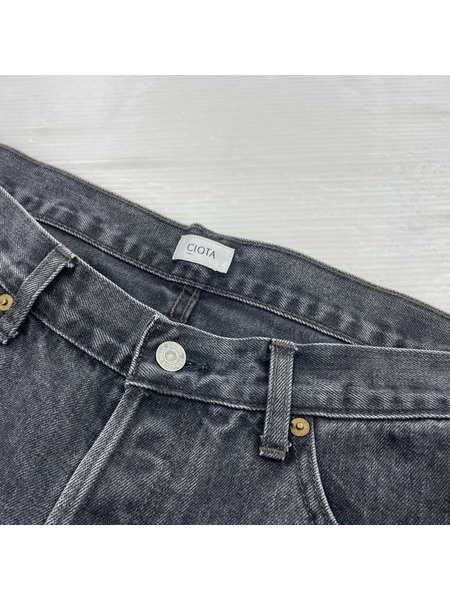 CIOTA デニム・ジーンズ ブラックデニム 黒 (W33)