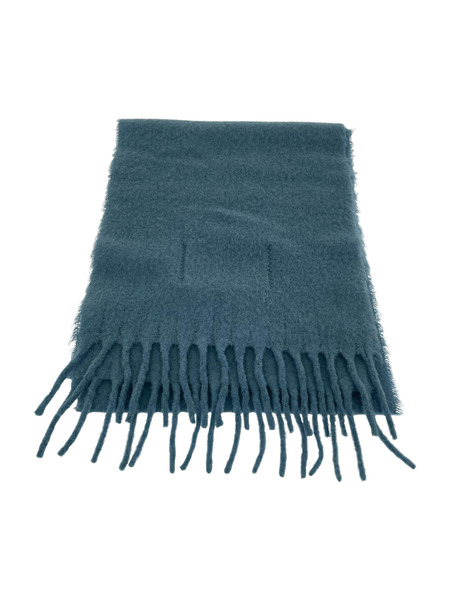 MARNI ソノ他 24AW ブラッシュドアルパカナイロンロゴマフラー