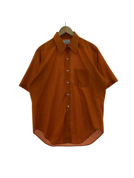 OLD・VINTAGE 半袖シャツ 70s Arrow 半袖シャツ (16) オレンジ