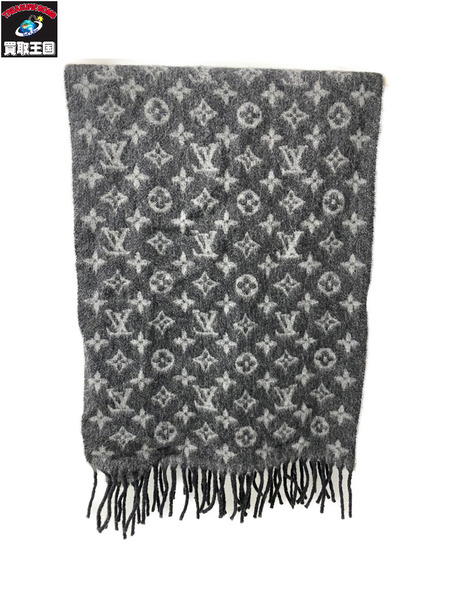 LV/エシャルプ・モノグラム グラディエント/ モノグラム マフラー グレー[値下]