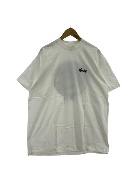 STUSSY　紺タグ　LA　Tシャツ　ホワイト　XL