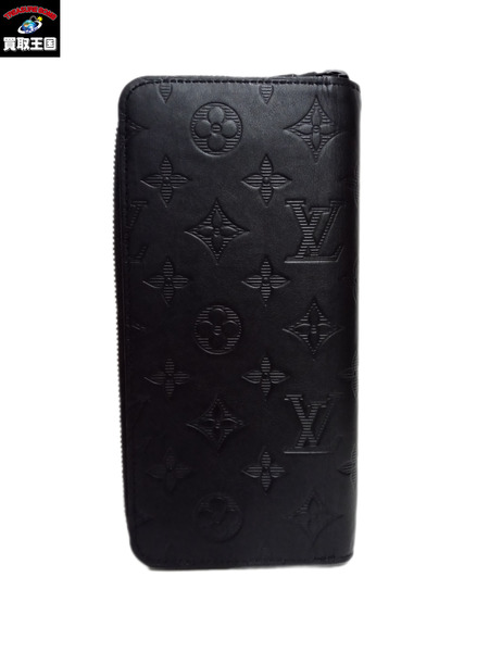 LOUIS VUITTON/ジッピーウォレット・ヴェルティカル/モノグラム・シャドウ