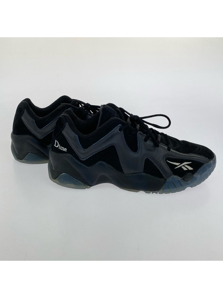 Reebok スニーカー Dime KAMIKAZE 2 LOW BLACK 25.0cm