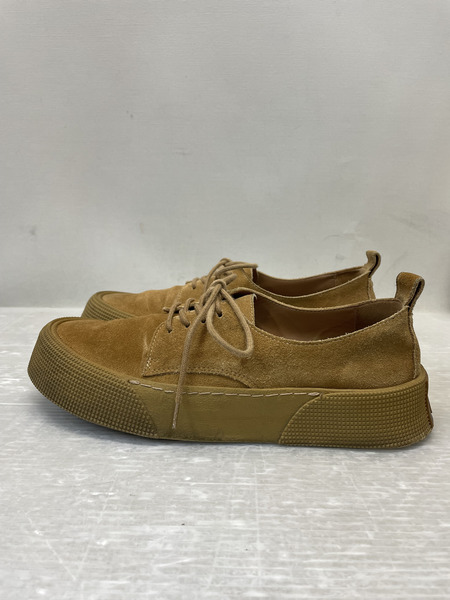 AMI paris ガムソール ヒールハート スウェードスニーカー 40 茶