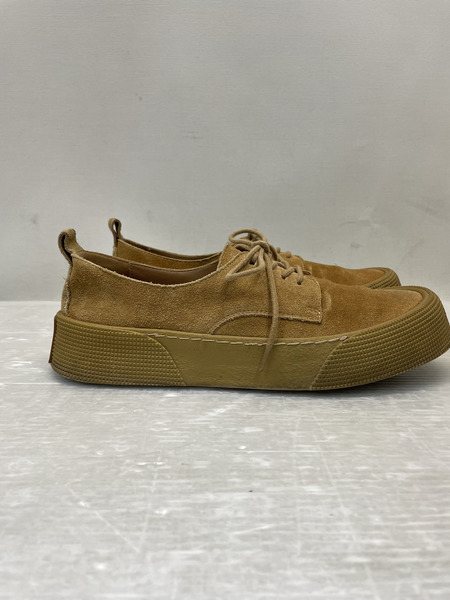 AMI paris ガムソール ヒールハート スウェードスニーカー 40 茶