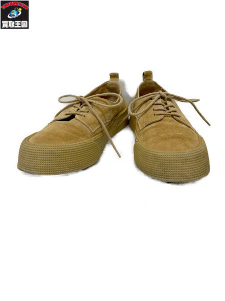 AMI paris ガムソール ヒールハート スウェードスニーカー 40 茶