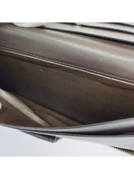 COMME des GARCONS 長財布 SA0110 ラウンドジップロングウォレット ブラウン