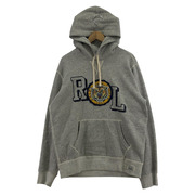 POLO RALPH LAUREN タイガー 裏起毛パーカー グレー M