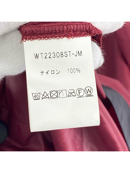 WILDTHINGS×JUN MIKAMI rain poncho hat サイズF ボルドー×ブラック