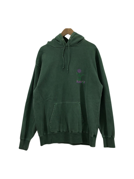 XLARGE TIRSY PIGMENT PULLOVER HOODED SWEAT (L) 101203012024