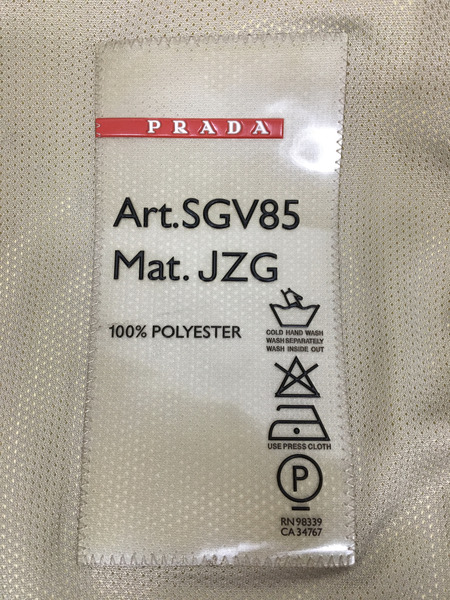 00s PRADA SPORT GTX ナイロンジャケット ベージュ 52|商品番号 00s PRADA SPORT GTX ナイロンジャケット ベージュ 52|商品番号