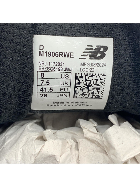 NEW BALANCE スニーカー M1906/ローカットスニーカー/26cm