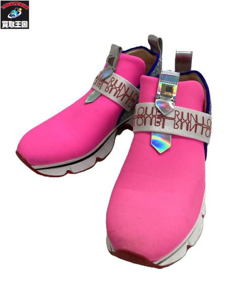 LOUBOUTIN スニーカー ピンク (35)