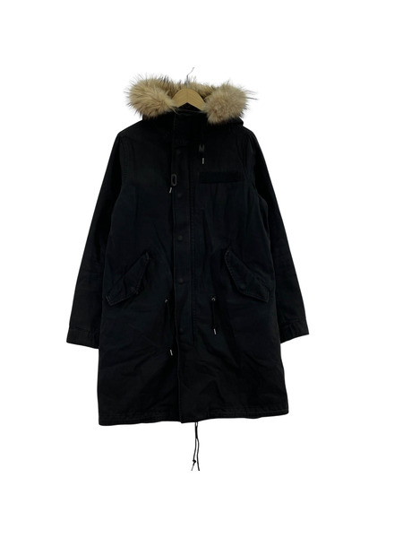 schott モッズコート 黒 （S)