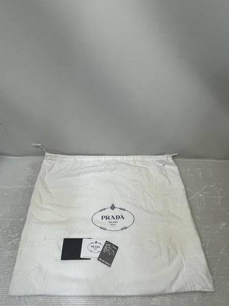 PRADA カナパ2wayショルダー×ハンドバッグ ブラックデニム