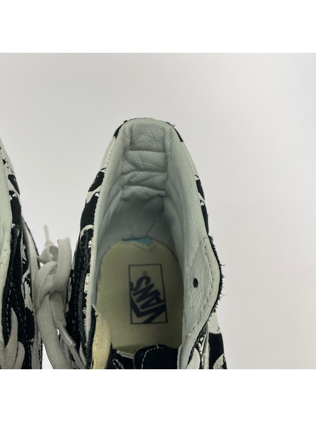 VANS シューズ SK8-HI スカル 28cm BLK