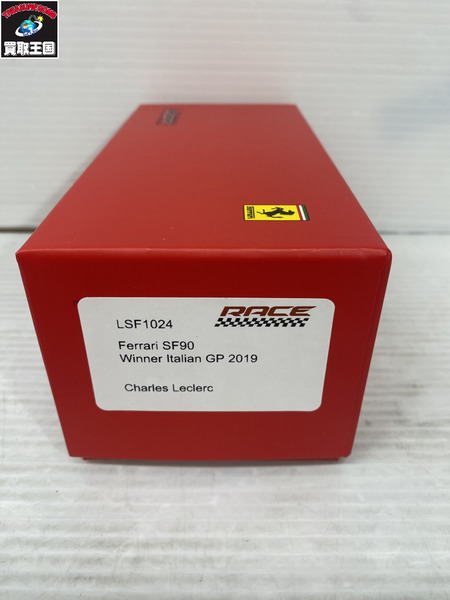 1/43スケールカー LookSmart Ferrari Winner Italian GP 2019