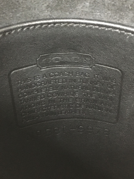 COACH　ショルダーバッグ オールド オールレザー 黒