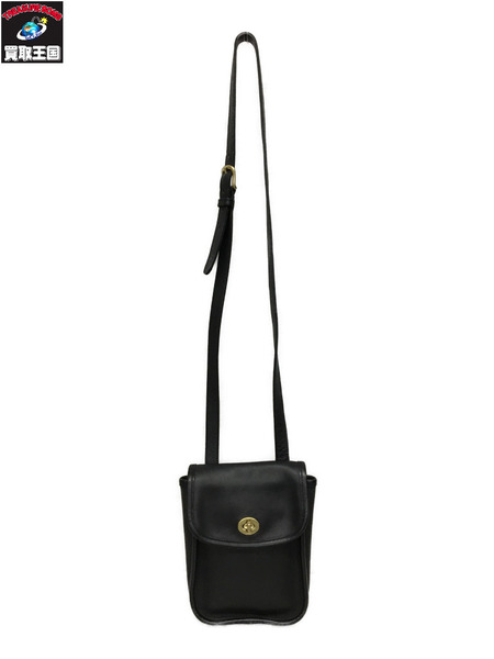 COACH　ショルダーバッグ オールド オールレザー 黒