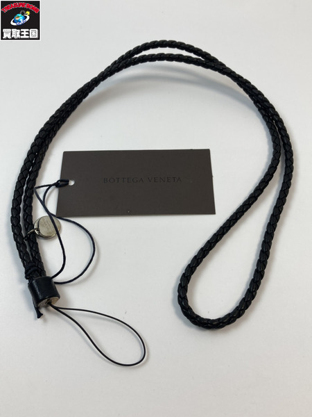 Bottega Veneta ボッテガベネタ ネックストラップ ダークブラウン 
