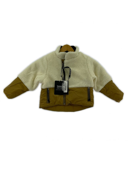 キッズ衣料 TAION KR102PNLMB リバーシブル 110 ベージュ アイボリー