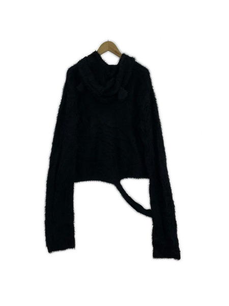 MASU パーカー 23AW/ANIMAL JACK HOODIE/48/ブラック
