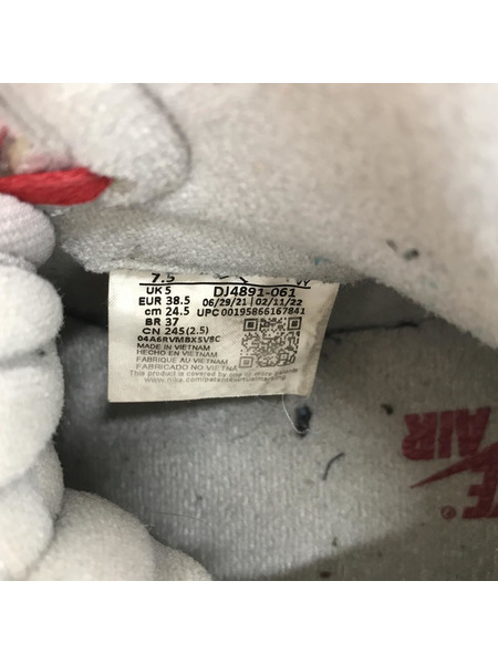 NIKE WMNS AIR JORDAN 1 RETRO HI OG size24.5 DJ4891-061