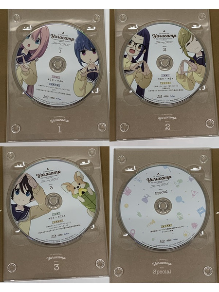 ゆるキャン△　BD 1期2期映画 まとめセット 開封品 Blu-ray ブルーレイ アニメ ゆるキャン△ ゆるキャン△ SEASON2 映画 ゆるキャン△