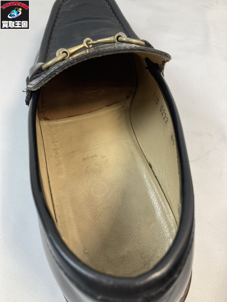 GUCCI グッチ ホースビット ローファー サイズ41 ブラック 26.0cm相当