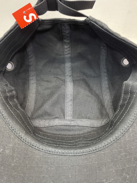 Supreme 25AW Military Camp Cap Black リップストップ 黒