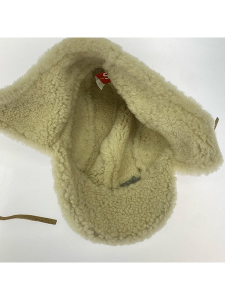 Supreme 25AW Shearling Lined Earflap Cap Tan ベージュ