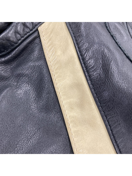 GAS Real Leather ジャケット  BLK