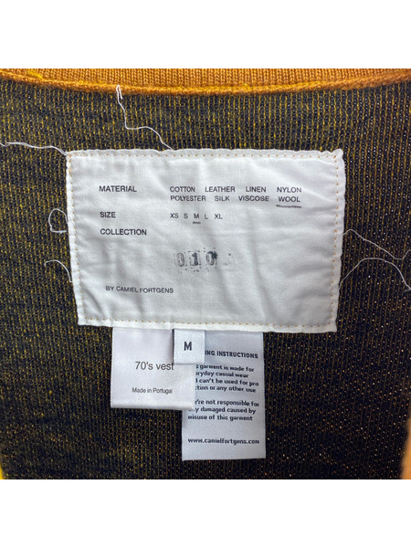 CAMIEL FORTGENS 70's CARDIGAN (M) オレンジ[値下]